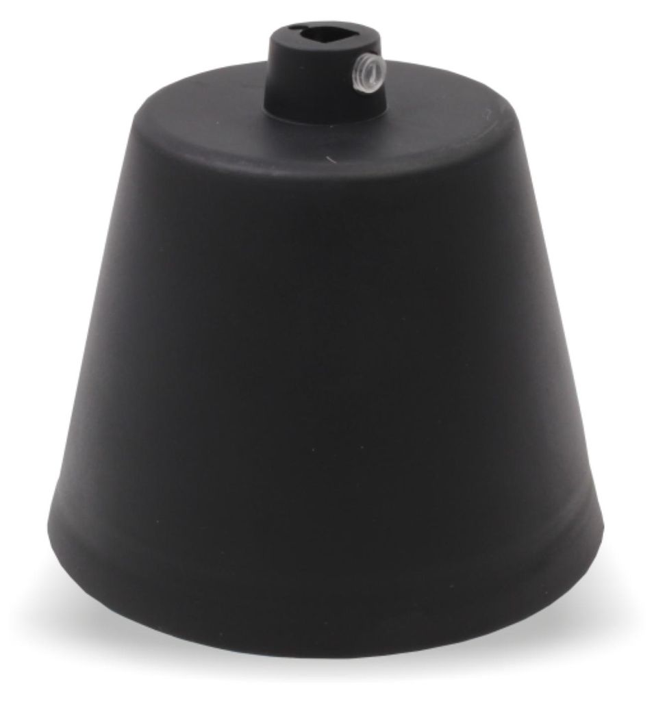 Baldachin mit Zugentlastung für Lampenkabel - Ø 90x80 mm Produktbild 
