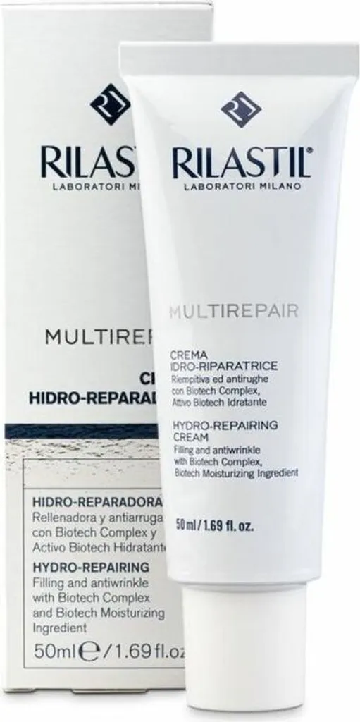 Rilastil Multirepair Soin Hydro-Réparateur 50ml à l'Acide Hyaluronique