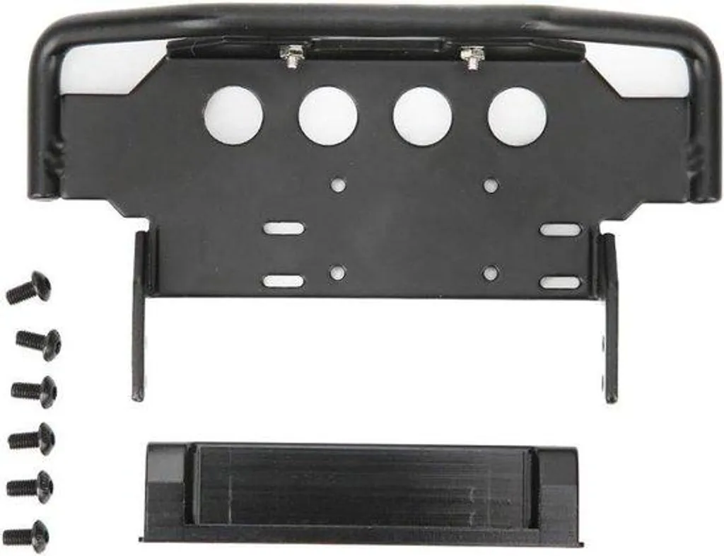 Pare-chocs métal noir pour Mercedes G500 G63 RC 1/10