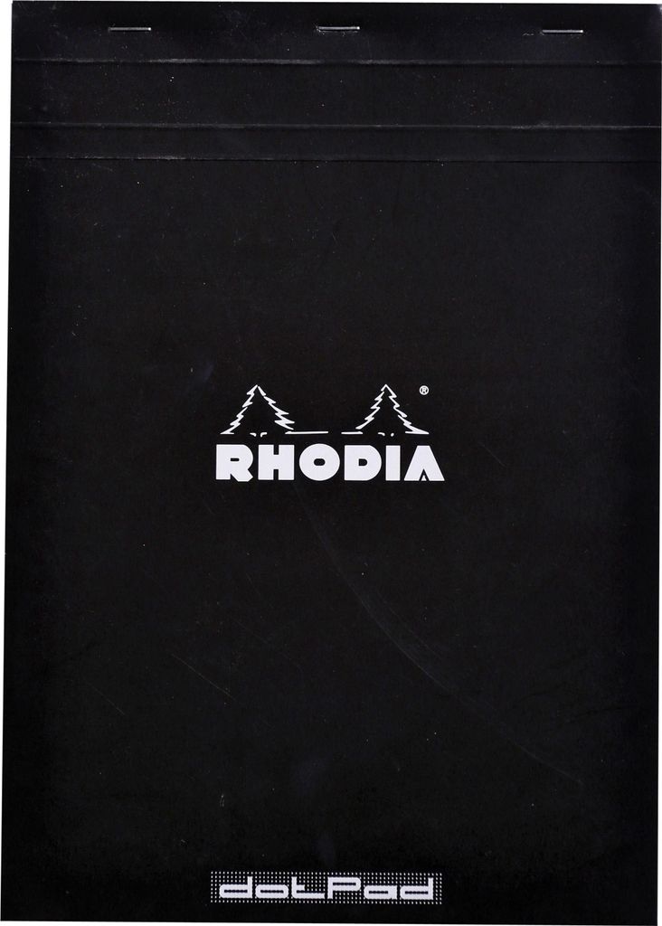 RHODIA Notizblock "dotPad" DIN A4 gepunktet schwarz 80 Produktbild 