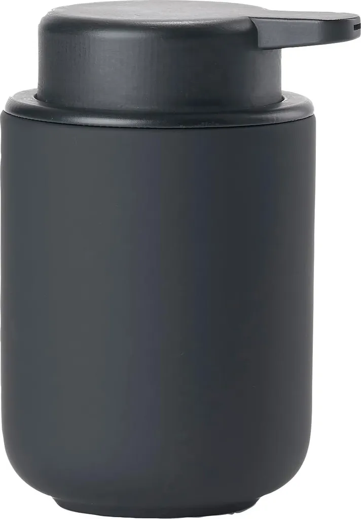 Distributeur de savon Ume en céramique noir 250 ml - Design Scandinave