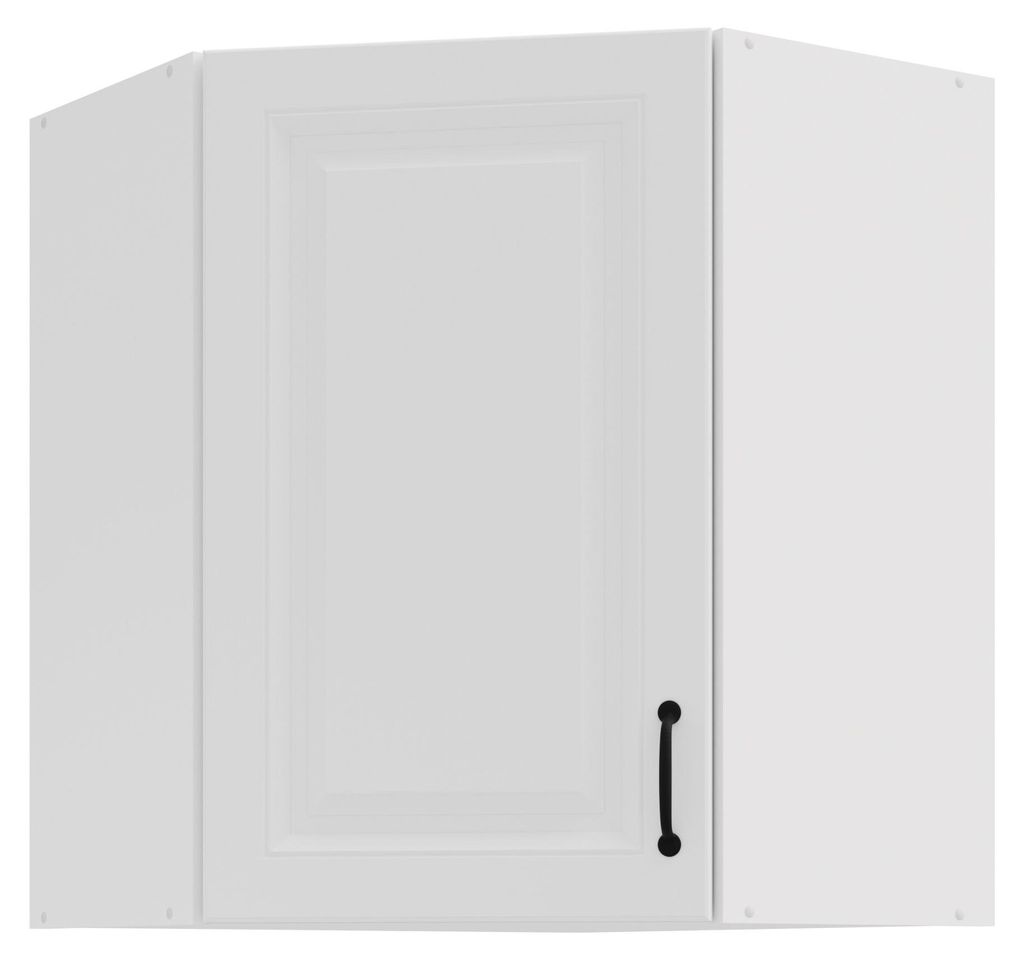 Eckhängeschrank 60x60 cm Stilo Weiss Küchenzeile Produktbild 