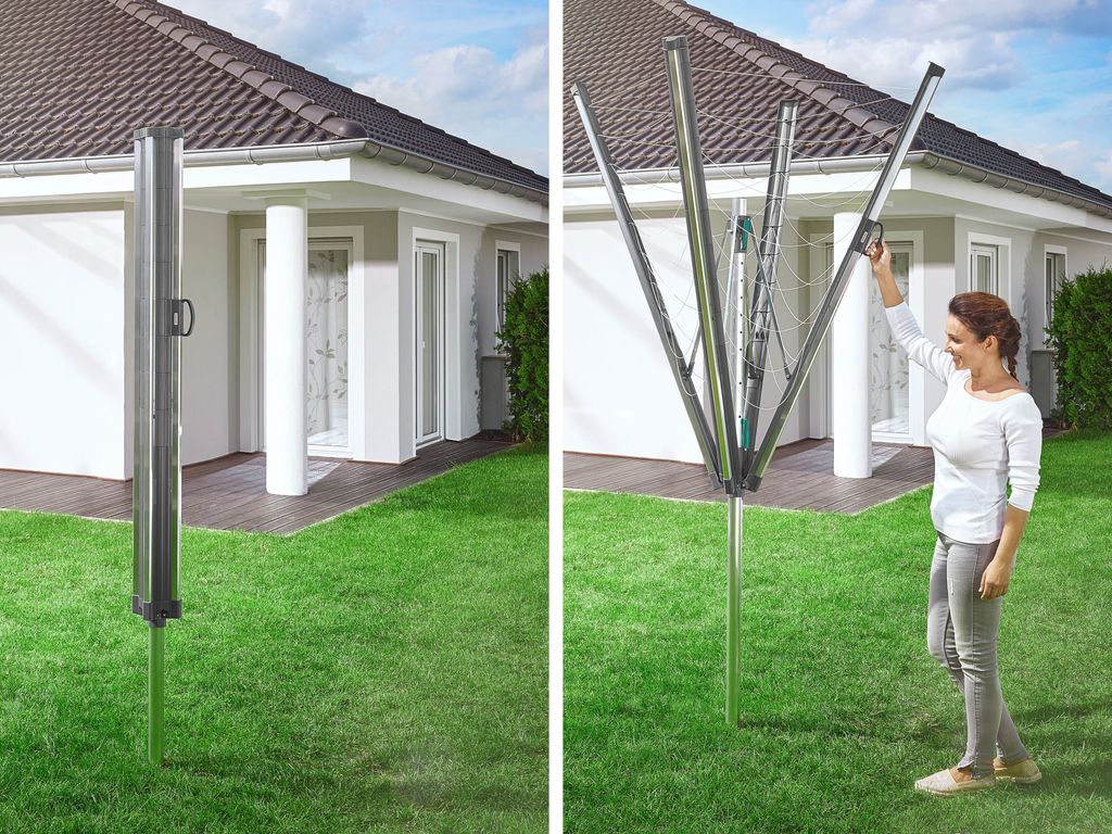 Leifheit Sušení - Venkovní sušák Linomatic 600 Plus 85277 Obrázek produktu 5