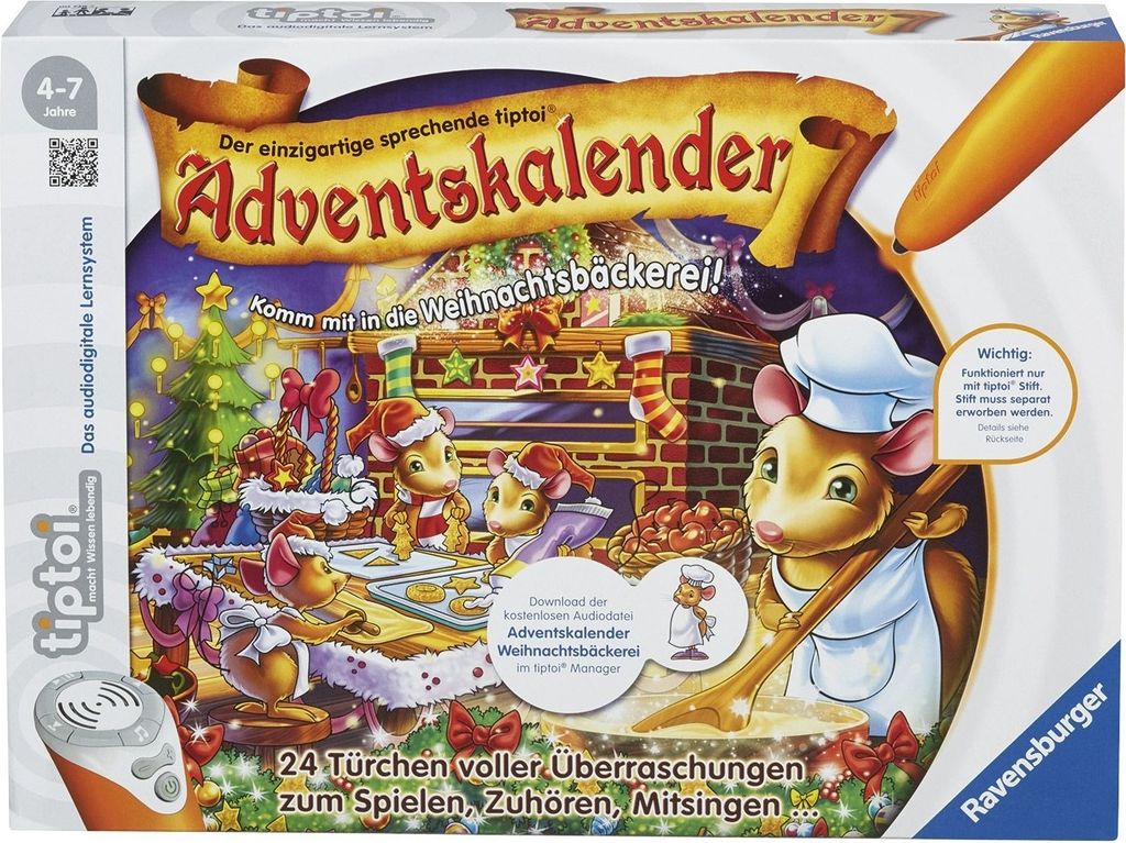 Adventskalender Weihnachtsbäckerei Produktbild 