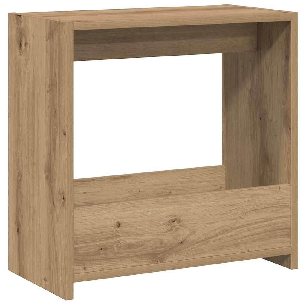 vidaXL Stolik boczny dębowy Artisan 50x26x50 cm materiał Zdjęcie produktu 