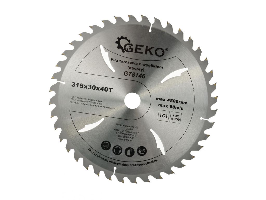 Pílový kotúč 315mm 40T 30mm 40186 Obrázok produktu 