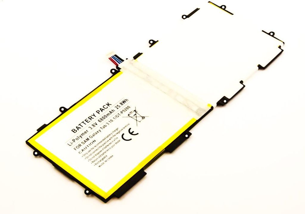 Akku für Samsung Galaxy Tab 3 10.1 GT-P5200 Li-Polymer 6800 mAh