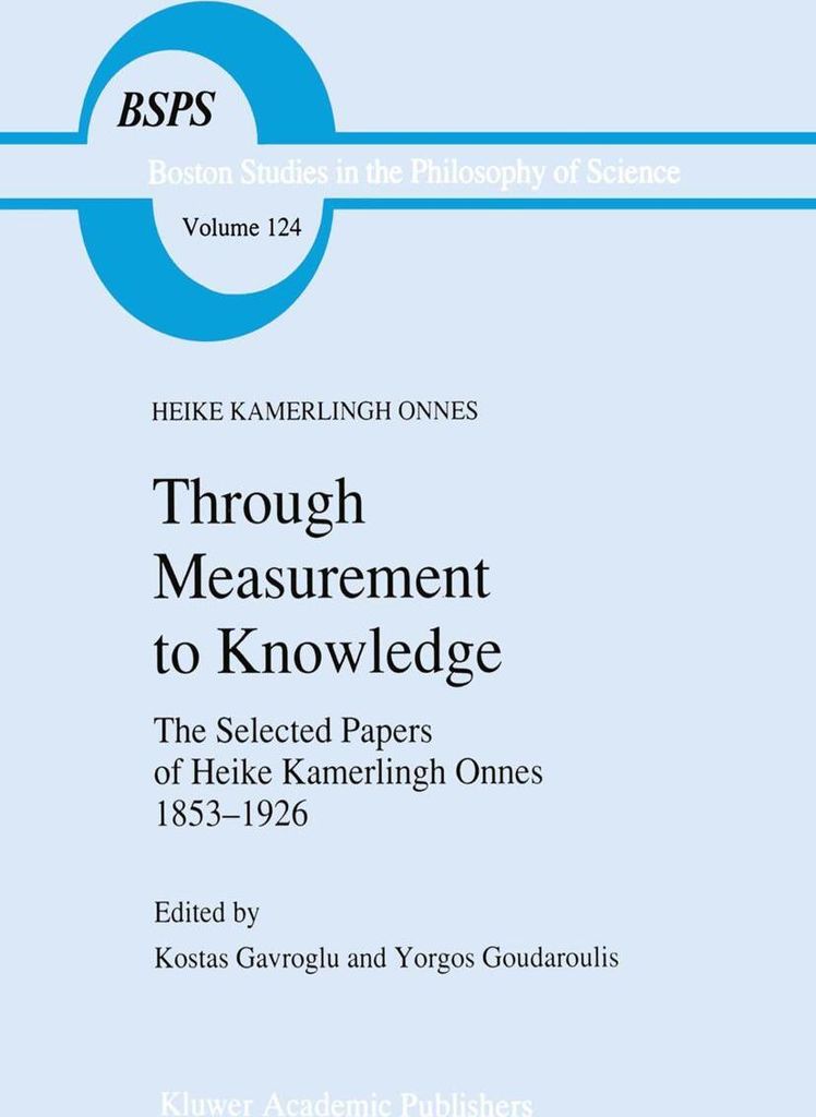 Through Measurement to Knowledge