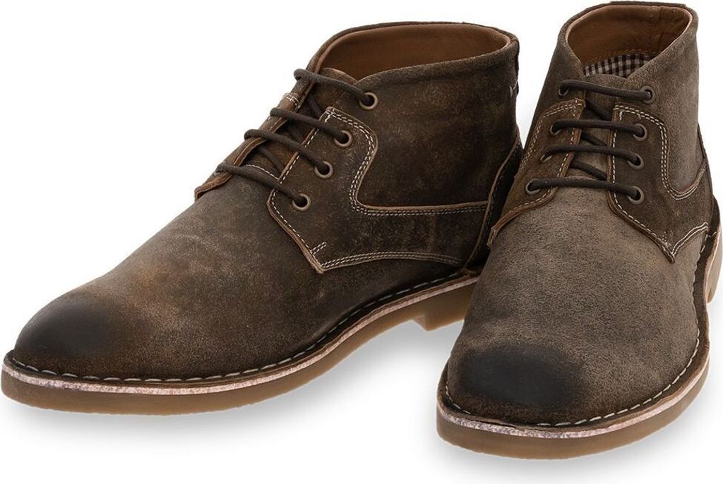ARON Stiefel aus Leder in Bernstein mit Komfort
