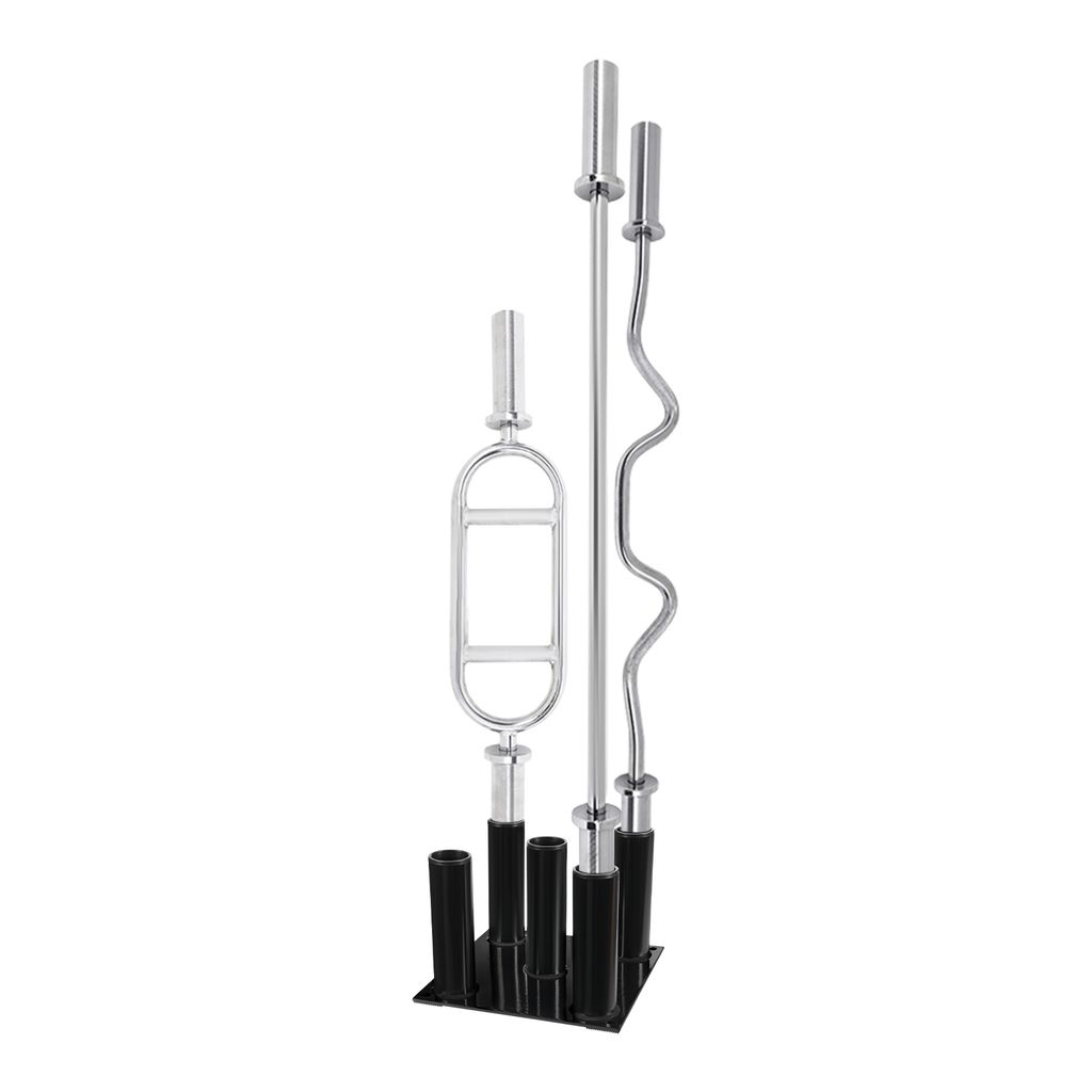 Support vertical pour haltères longs Noir Support de Image du produit 