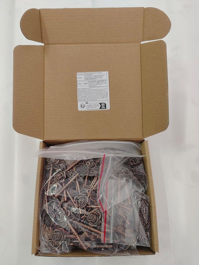 52 Stück rosa Blumenform Vintage Schlüssel Flaschenöffner Hochzeitsgeschenke für Gast Souvenir Geschenkeset mit Escort Dankeskarten und Schlüs...