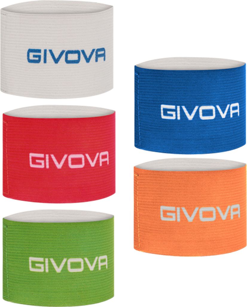 Einheitsgröße|Givova Kapitänsbinde 5er-Set ACC08-0000