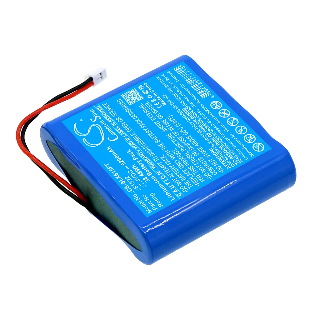 Batterie TECHTEK pour Streamlight BEARTRAP remplace 61522 Li-ion 3.7V - 2
