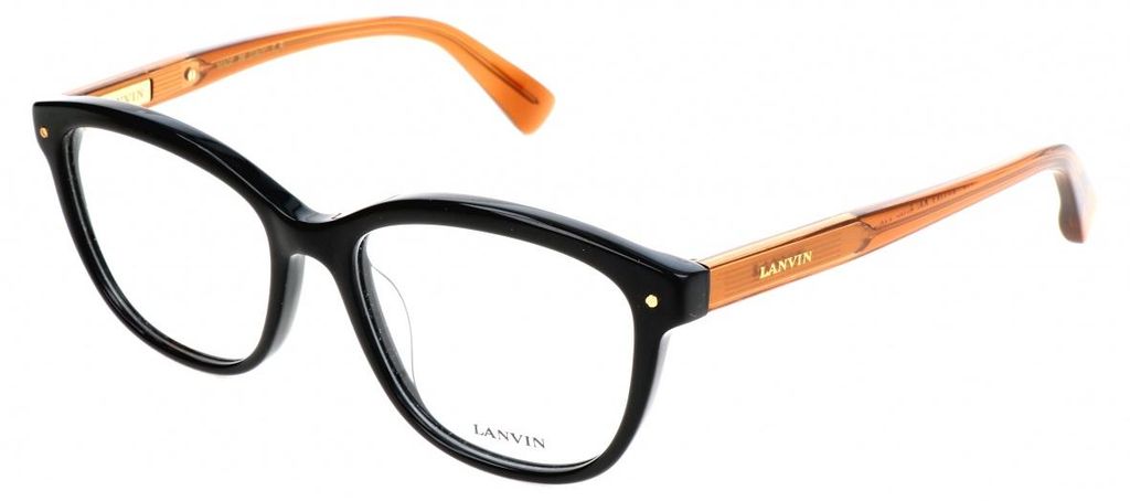 Lanvin VLN716M Shiny black 52/17/140 Damen Brillen