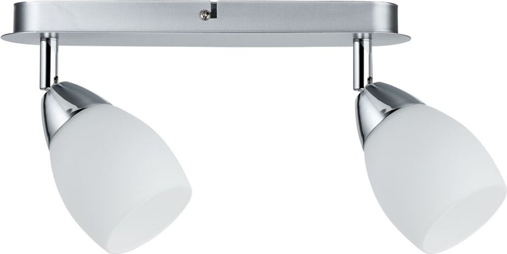 Paulmann Spotlight WolbalLED max 2x10W GU10 Chrom matt/Opal Produktbild 