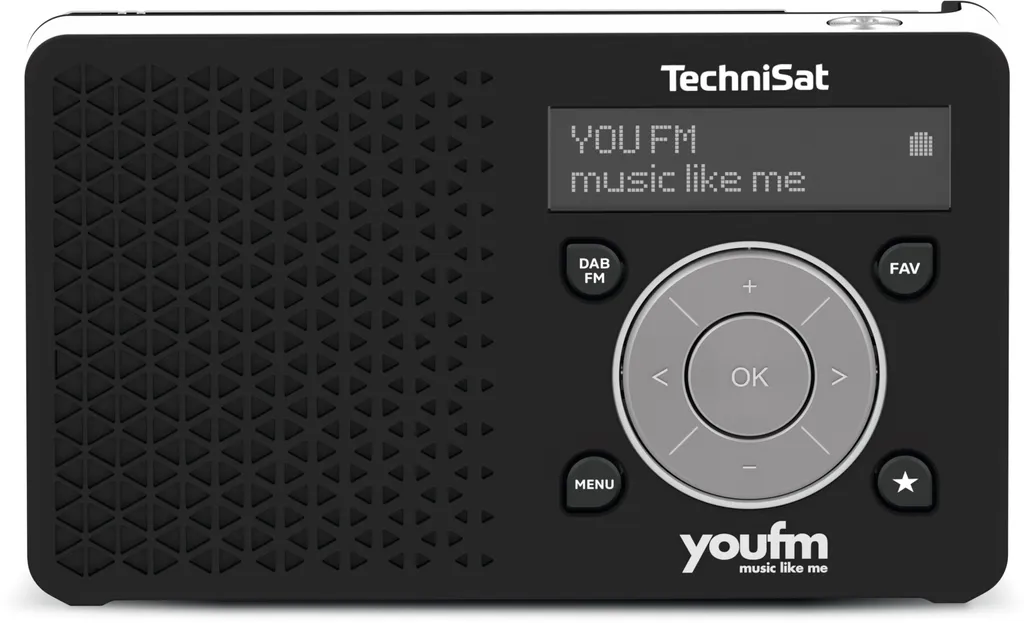 TechniSat DIGITRADIO 1 youfm Edition: Design Tedesco e Audio DAB+