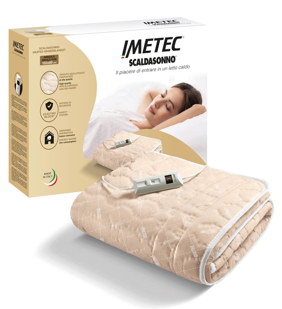 Imetec Wärmeunterbett für Einzelbetten, 150x80 cm, Produktbild 