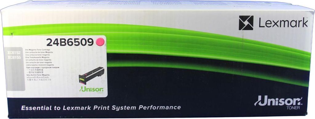 Lexmark 24B6509 cartuccia toner 1 pz Originale Magenta Immagine del prodotto 