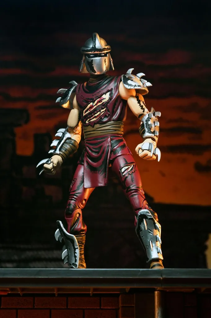 Figurine Shredder pour Diorama TMNT - Version 18 cm Combat Damage - 7