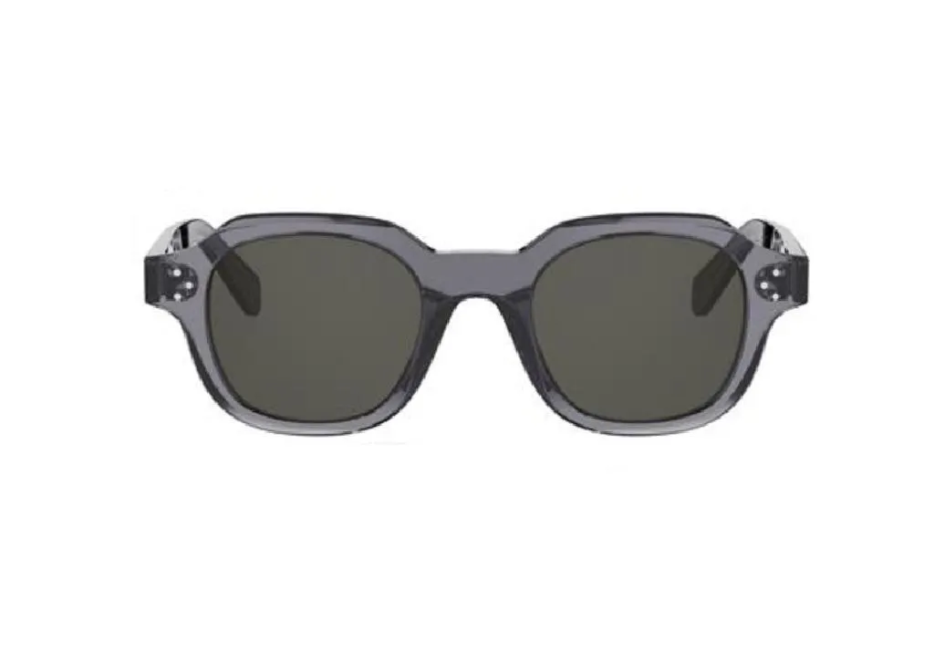 Lunettes de soleil CELINE CL40326U 20A en acétate gris à verres gris