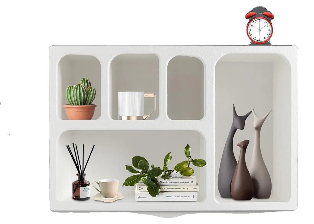 Armoire de rangement modulable blanche installation personnalisée