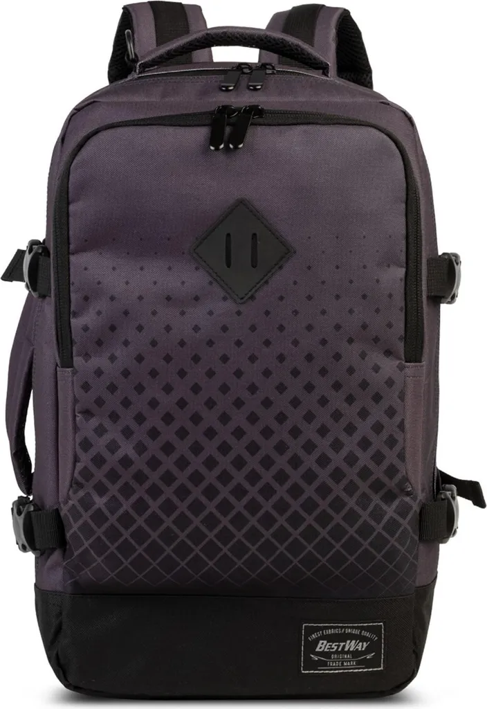 Sac à dos Voyage Compact BestWay Cabin Pro Small Gris Foncé Ultra Léger