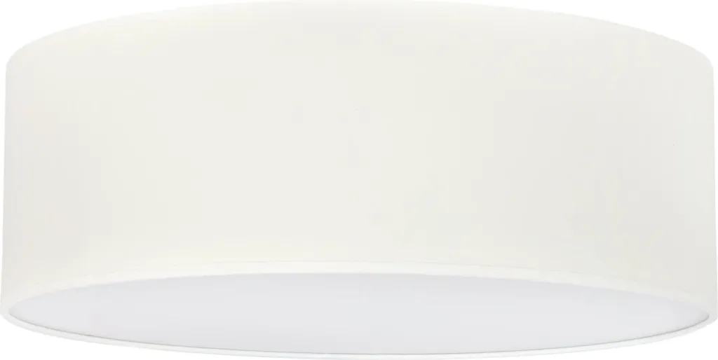 Plafonnier de chambre Gaja Plexi crème 40cm E27 ambiance cosy