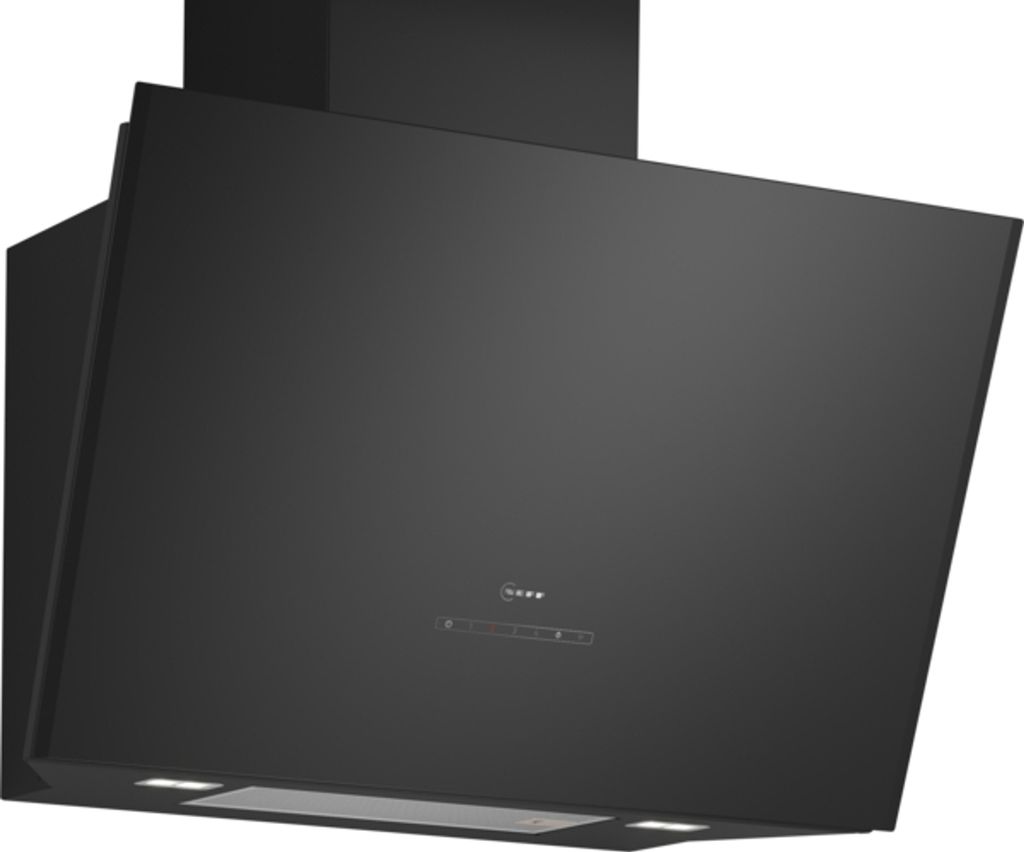 Neff D88IAN2S0, N 70, Wandesse, 80 cm, Klarglas schwarz Produktbild 