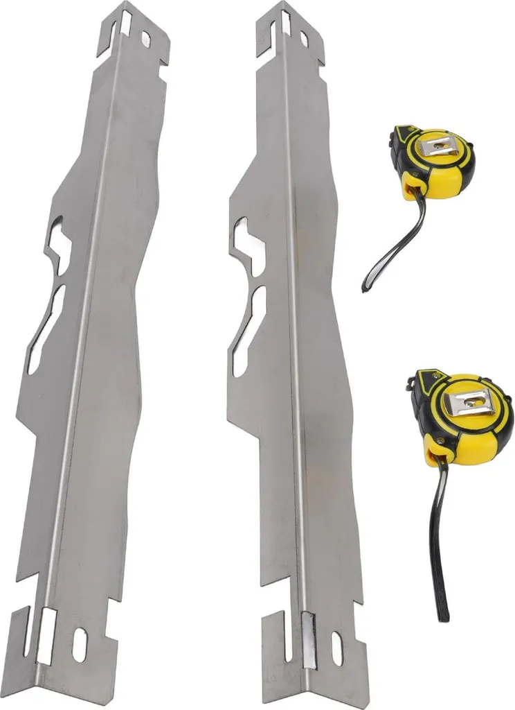 Kit de mesure de parallélisme auto en acier avec rubans de précision