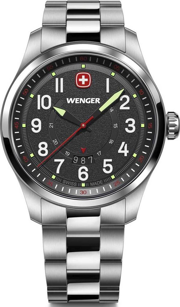 Wenger 01.0541.122 Herrenuhr Terragraph 43mm 10ATM Produktbild 