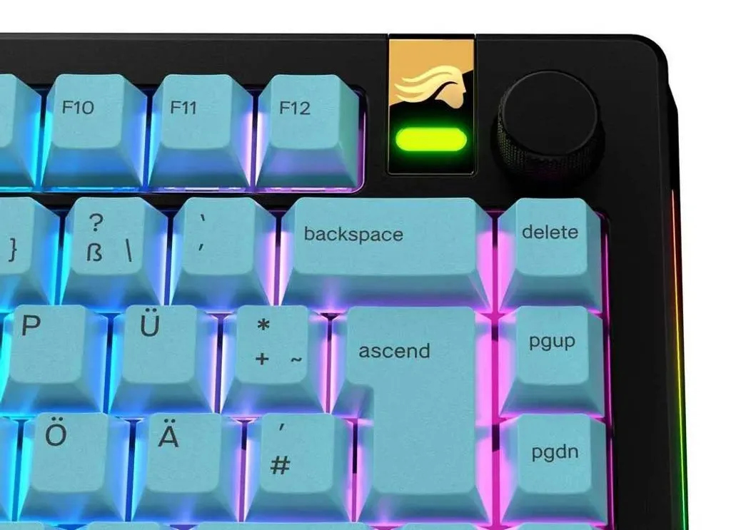 Set de keycaps Glorious GPBT Gradient PBT pour clavier mécanique DE