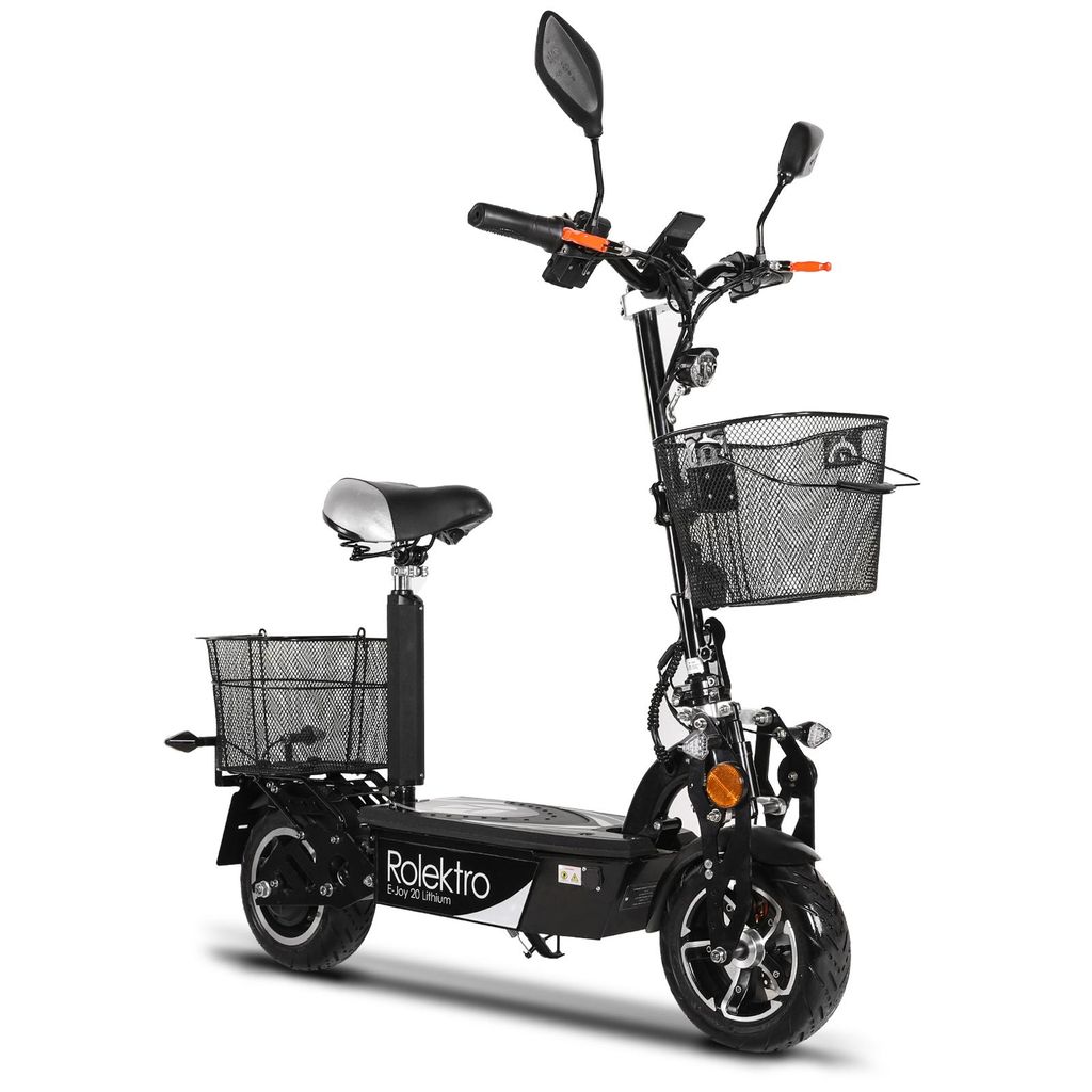 Rolektro, E-Joy 20 Lithium, Schwarz, 36V-20AH Akku, 500 Produktbild 