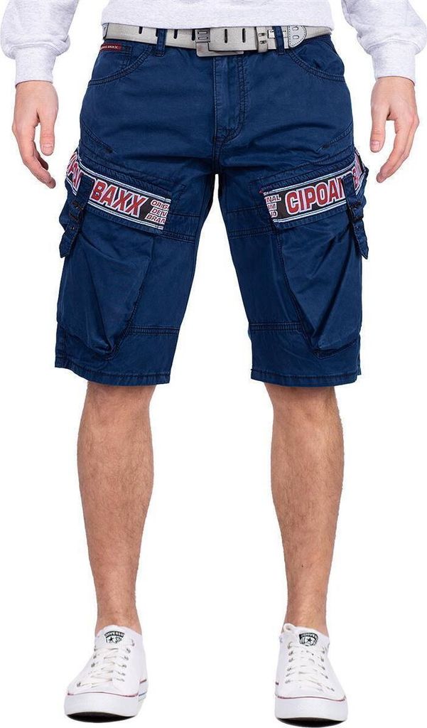 Cipo & Baxx Herren Shorts CK243 Navy W29