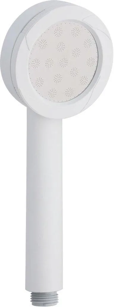 Douchette anti-calcaire inox blanc mat 466 trous pression constante