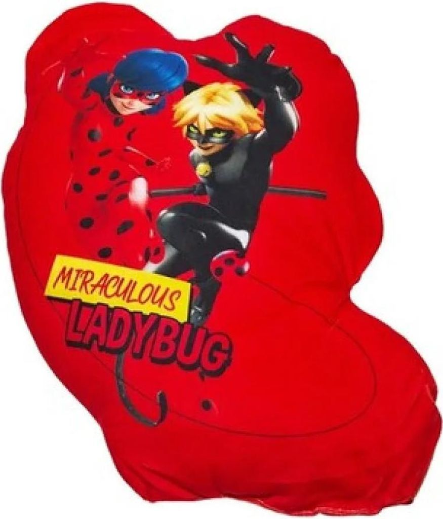 Miraculous Ladybug Cat Noir mini Velours Kissen Dekokissen 3D Cushion