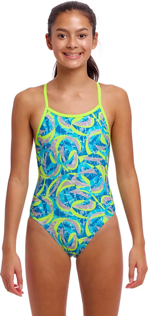 Maillot de bain pour entraînement de natation fille taille 164