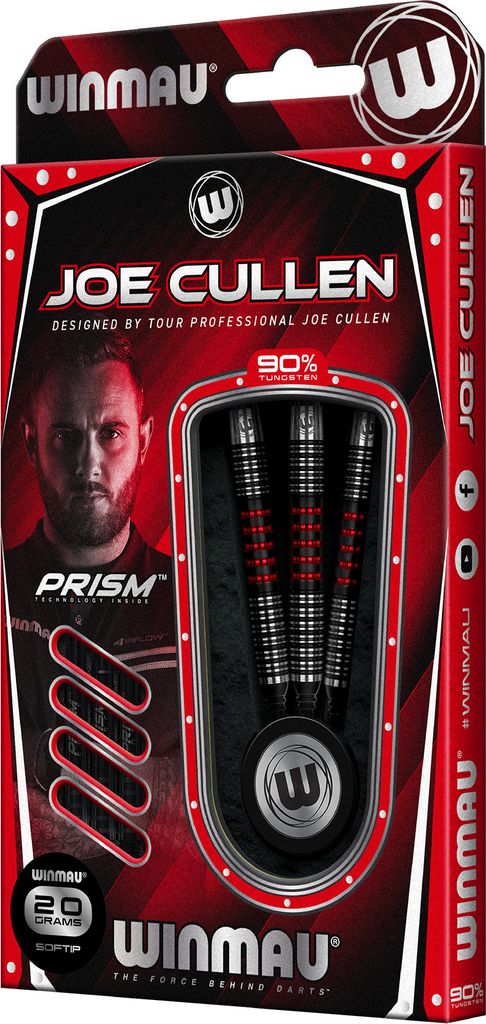 Winmau - Softdart - Joe Cullen 90% Tungsten 22g Image du produit 