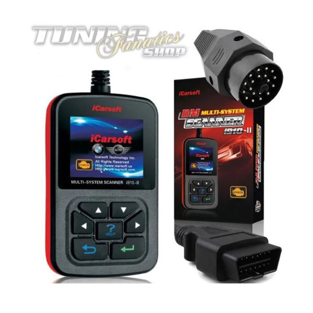 Kit Diagnosi BMW iCarsoft i910-II con Adattatore 20 Pin - Reset Service
