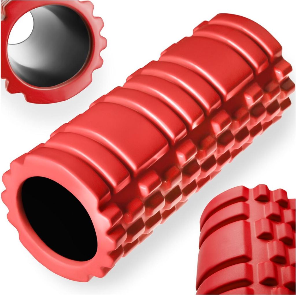 tectake® Faszienrolle mit verschiedenen Noppenzonen leichte Produktbild 