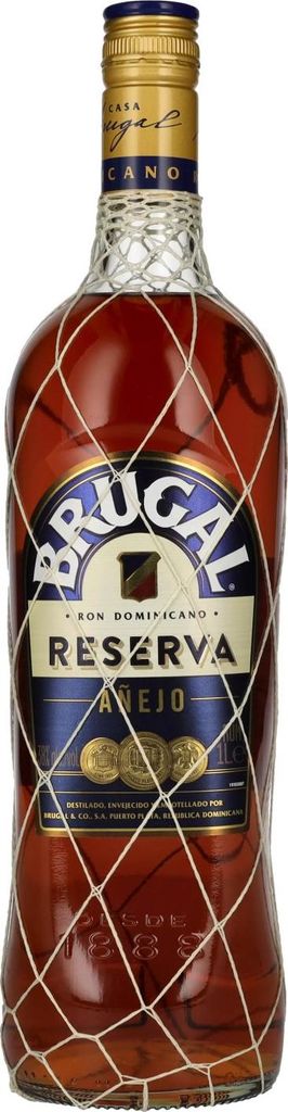 Brugal Ron Añejo Reserva 38% Vol. 1l Produktbild 