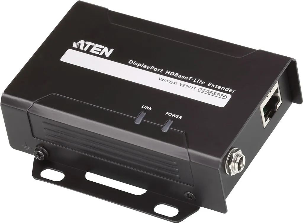 Émetteur vidéo HDBaseT ATEN VE901T compact avec portée 70 mètres