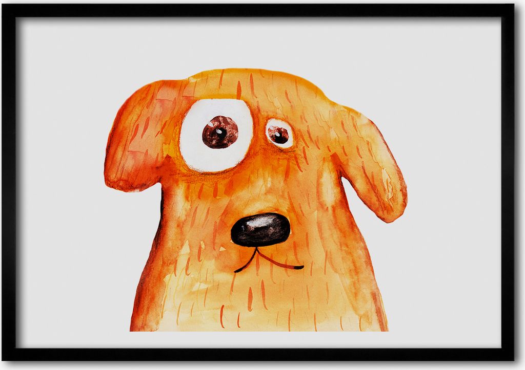 Bild - Bilderrahmen - 100 cm x 70 cm - MDF - Rahmen - Foto Produktbild 