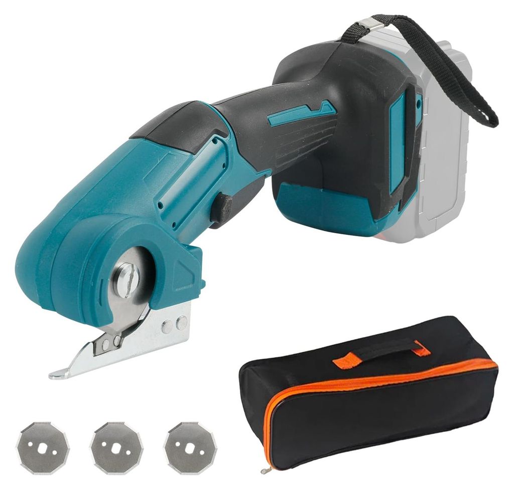 Elektrische Schere für Makita 18V, bürstenlos, 3 Klingen, 6 mm Schnitttiefe