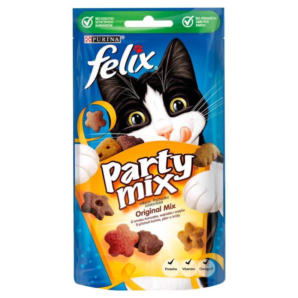 FELIX Party Mix Original - Przekąska dla kota - 60g