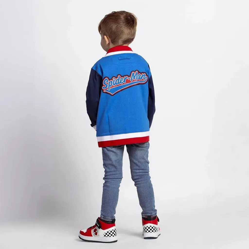 Veste Spiderman Cerda Group en Coton Gratté pour Garçon Bleu 6 Ans - 2