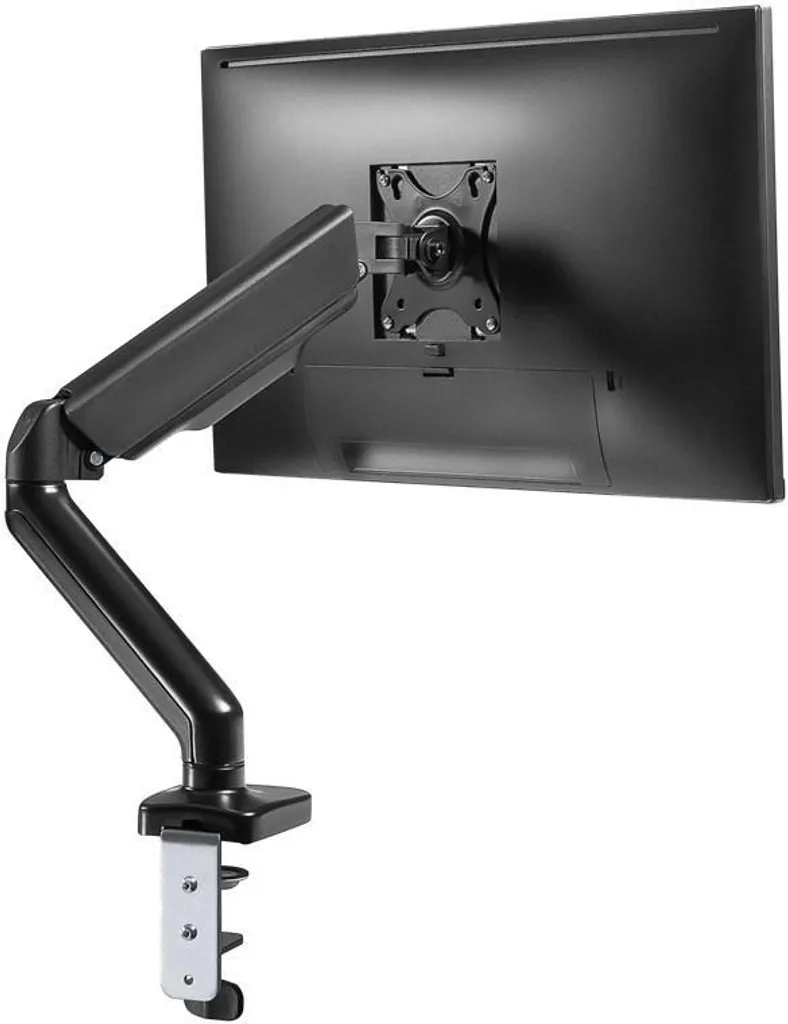 Support écran ergonomique à ressort à gaz haute résistance VESA 100 - 15