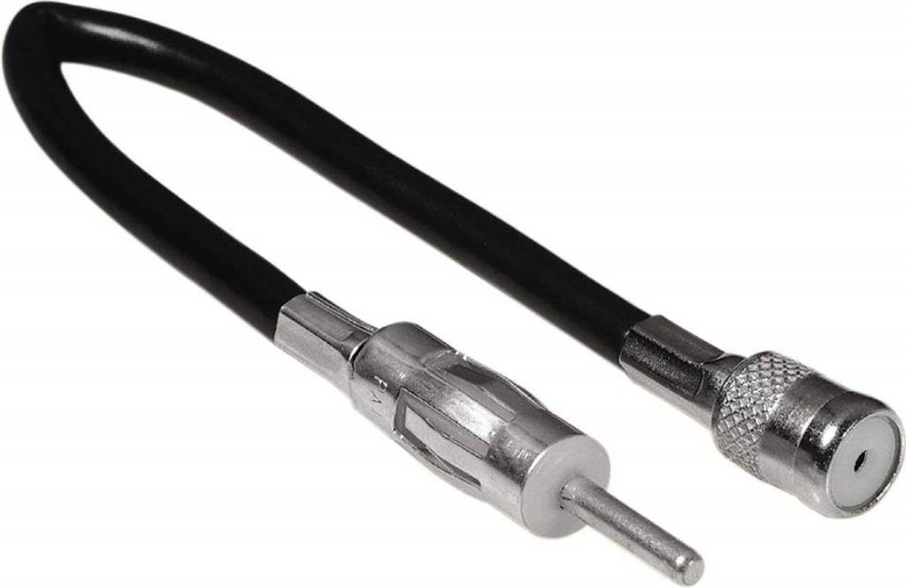 Antennen-Adapter Stecker DIN - Kupplung ISO (00042629) Produktbild 