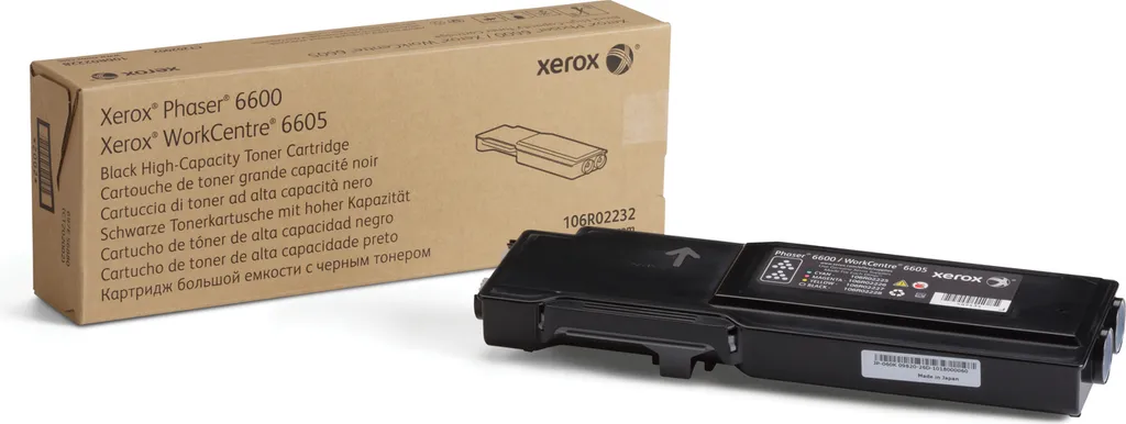 xerox 106R02232 XEROX Toner für XEROX Phaser 6600, HC, schwarz