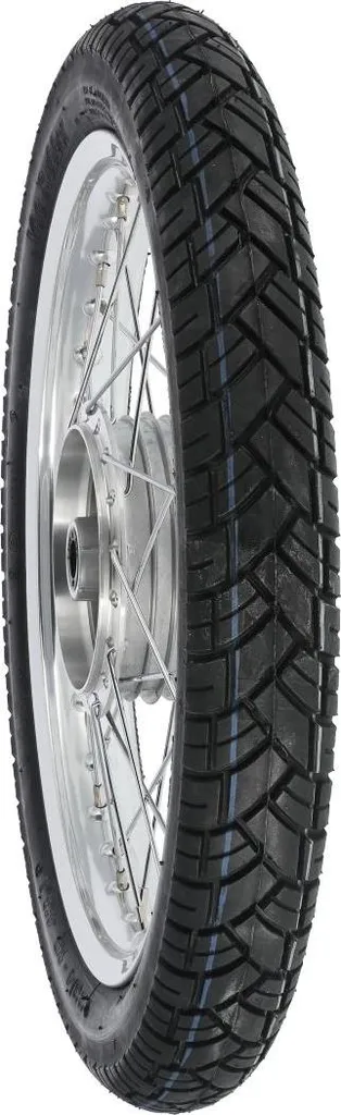 Roue arrière moto 16 pouces complète avec pneu Vee Rubber et jante alu