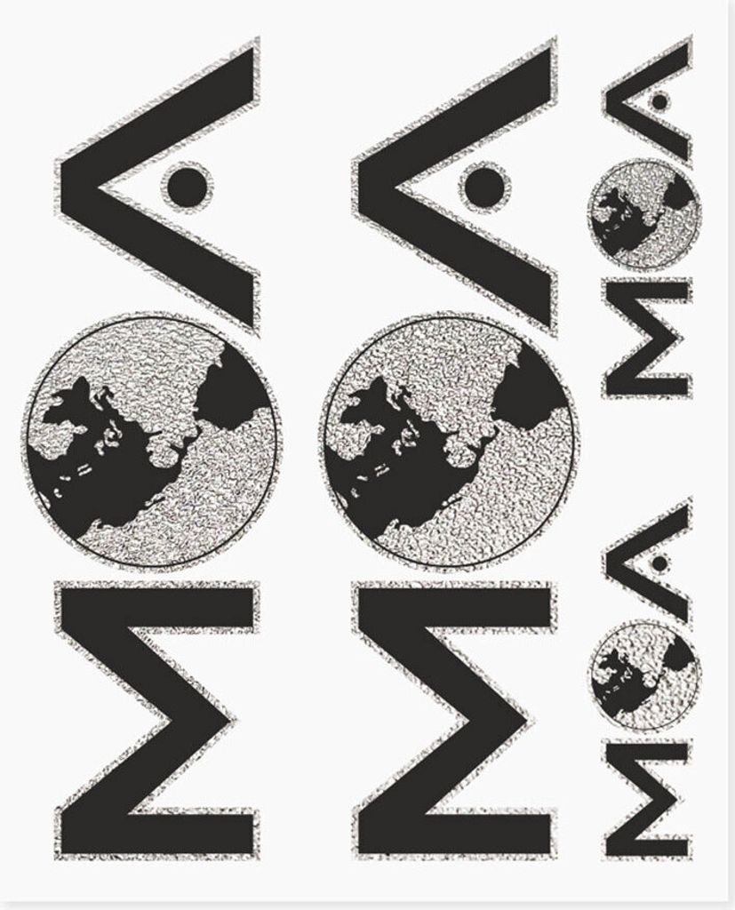 Kit Adventure Stickers Aufkleber für Moto Koffer, MOA, 20 x 24 cm